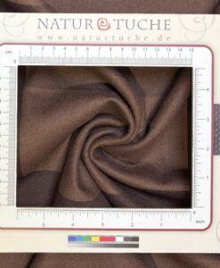 twill woven Wool (light weight) Walnut Medium Brown