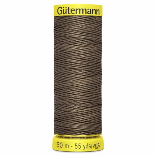 Gütermann Leinenzwirn 50m - dunkelbraun