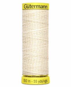 Gütermann Leinenzwirn 50m - creme