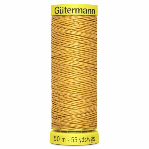 Gütermann Leinenzwirn 50m - gelb