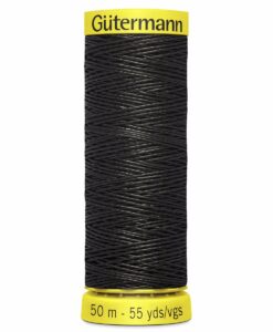 Gütermann linen thread 50m - black