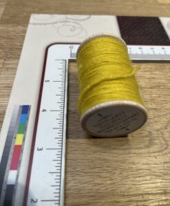 Nähgarn NM 16/2 auf Holzspule (resedagelb)