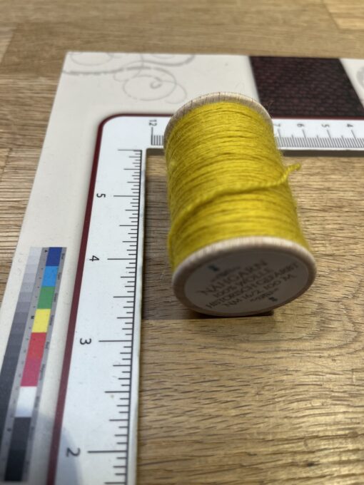 Nähgarn NM 16/2 auf Holzspule (resedagelb)