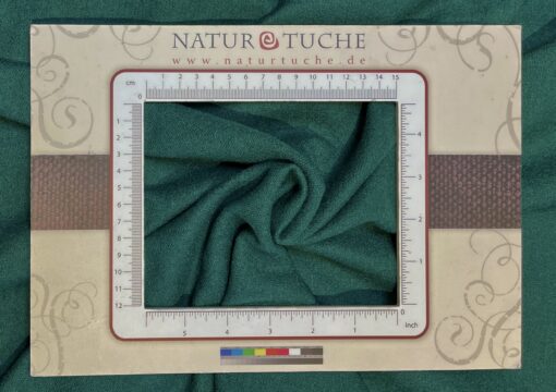 plain woven Wool (medium weight) fir green