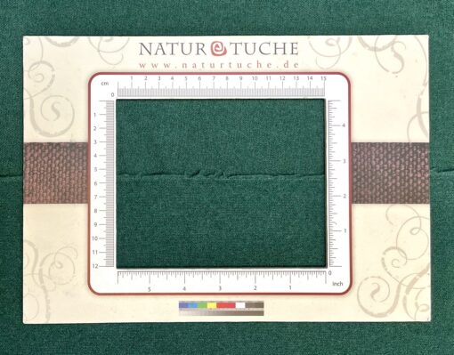 plain woven Wool (medium weight) fir green - Image 2