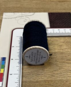 Nähgarn NM 16/2 auf Holzspule (indigodunkelblau)