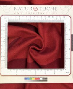 twill woven Wool (light weight) Madder Red