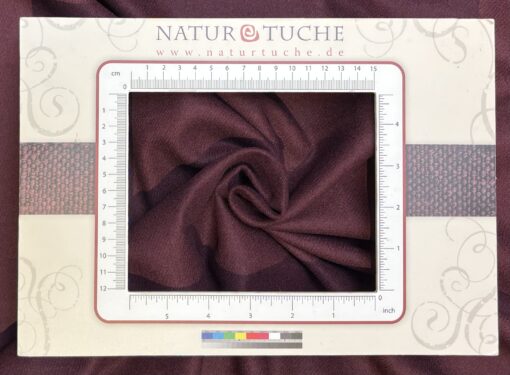 twill woven Wool (light weight) Bordeaux red