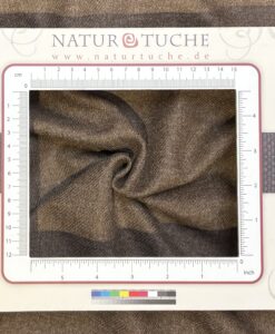 fine twill wool (lightweight) natural dark brown