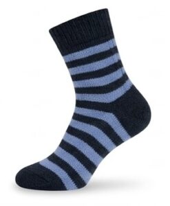 Hirsch Natur Ringelsocken aus 100% Bio-Schurwolle (kbT) – Bild 5