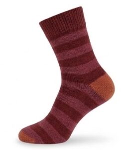 Hirsch Natur Ringelsocken aus 100% Bio-Schurwolle (kbT) – Bild 2